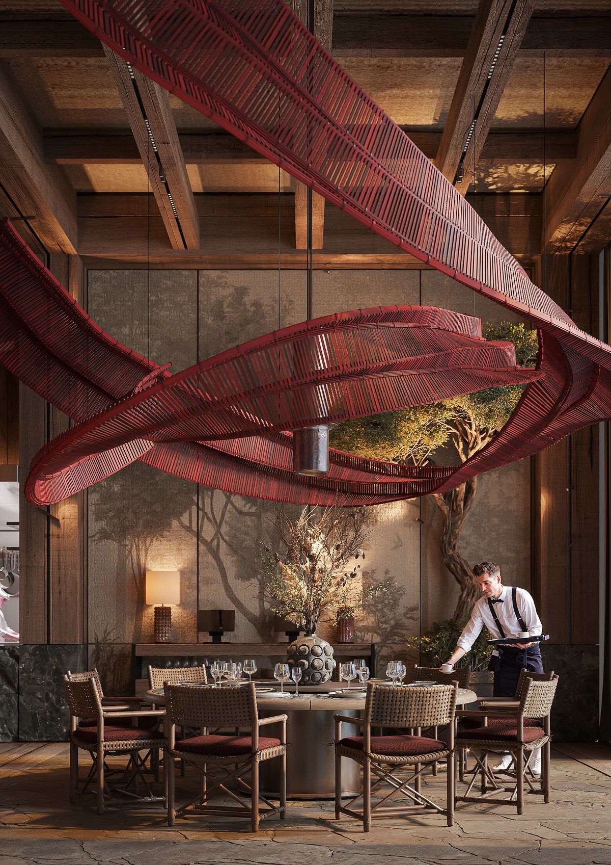 Deluxe Residence bar render