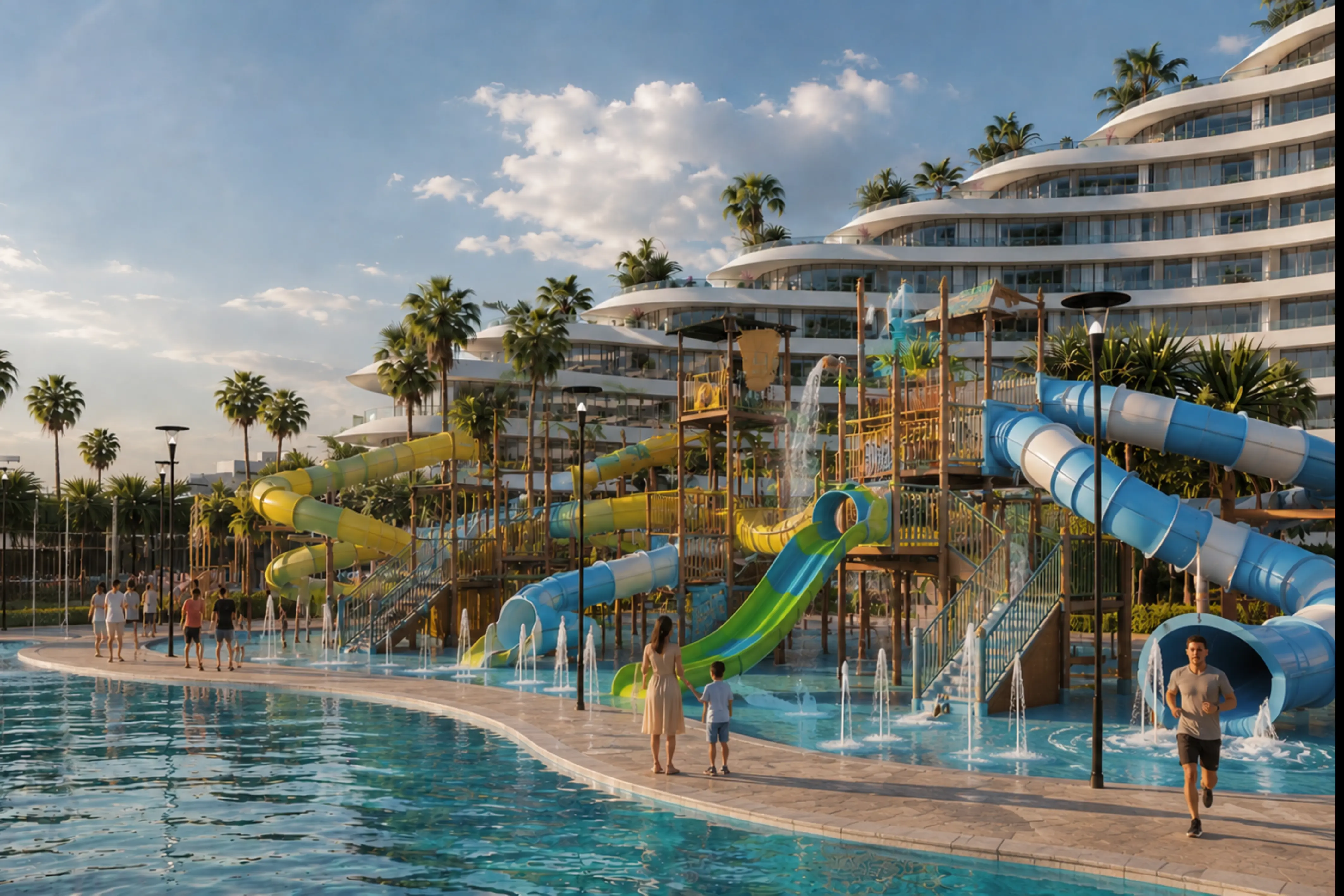 Deluxe Residence Sea Breeze aquapark
