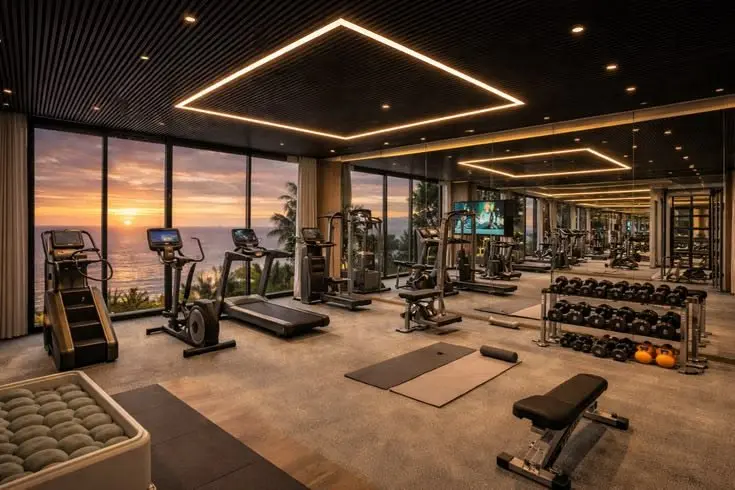 Deluxe Residence gym render