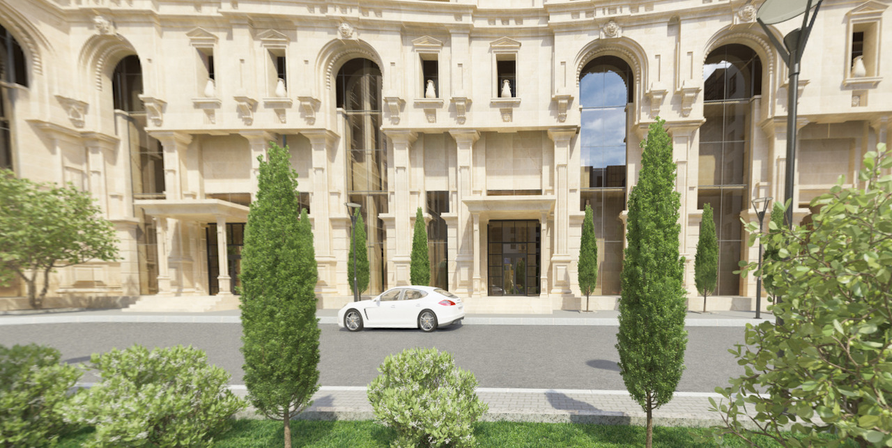 Deluxe Palace daxili həyəti
